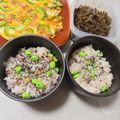 よちりん's cooksnap of when they made 一人分♡お弁当も枝豆ご飯(ソラマメでも).