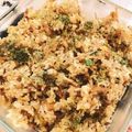 もみゅりん's cooksnap of when they made 味付けいらず？なめたけチャーハン.