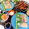 seikohime's cooksnap of when they made ハッピー生春巻き・鯉のぼり.