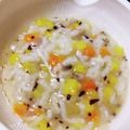 minkoooooo's cooksnap of when they made 離乳食☆炊飯器で簡単炊き込みお粥～中期～.