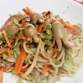 みっくママ's cooksnap of when they made 残り物 もっちり 焼きそば.