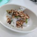 toakari's cooksnap of when they made きゅうりのすりおろし、爽やかあなご丼.