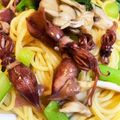 どんぐりきのこ's cooksnap of when they made ホタルイカと小松菜のパスタ.