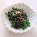 きらり流れ星's cooksnap of when they made ニラの韓国風おひたし.