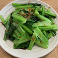 ポメちょん's cooksnap of when they made 簡単な小松菜と干し海老炒め.