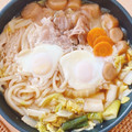 bacha3's cooksnap of when they made 土鍋で簡単すき焼き風うどん.