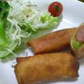 MotoJ's cooksnap of when they made 下準備なし☆乳アレルギー対応洋風春巻き♪.