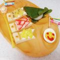 桜月❀咲良mommy's cooksnap of when they made 子供の日に！鯉のぼりスティックサンド.