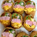 53☆プリン's cooksnap of when they made オープンいなり　鯉のぼり.