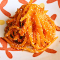 ふう味's cooksnap of when they made にんじんのたらこ炒め.