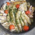 sato☆chan's cooksnap of when they made アクアパッツァ　旨味爆発 フライパン.