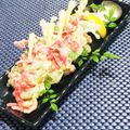 辰夫女子's cooksnap of when they made スナップエンドウと紅しょうがの串天ぷら♪.
