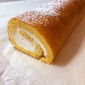 u_namika's cooksnap of when they made 外巻きロールケーキ♡.