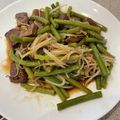 ふくのすけの母ちゃん's cooksnap of when they made 牛レバーとにんにくの芽☆スタミナ炒め.