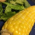 EIKORIAN's cooksnap of when they made せいろ蒸しとうもろこし.