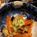 ステッチ72's cooksnap of when they made 簡単お弁当おかず☆ナスにんじんの味噌炒め.