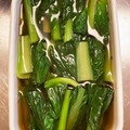 ピーナッツ子♪'s cooksnap of when they made 作り置き◎簡単◎小松菜のおひたし.