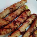 Sawagucci's cooksnap of when they made 一本葱の豚巻き♡ならぬ！半分葱の豚巻き♡.
