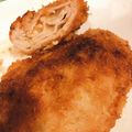 ayamiya624's cooksnap of when they made 南高梅干しとチーズの重ねトンカツ.