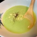 aaikoo's cooksnap of when they made グリーンピースのスープ（ポタージュ）.