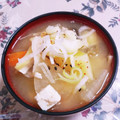 のり子のおかず♪'s cooksnap of when they made 我が家の豚汁.