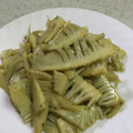 MUJIRUSI☆'s cooksnap of when they made 旬のたけのこのジェノベーゼ炒め.