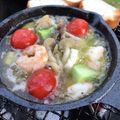 ポッリー's cooksnap of when they made BBQ簡単アヒージョ.