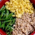 ハワイカイルア's cooksnap of when they made 簡単！子供も大好き！ふんわり鶏そぼろ丼.