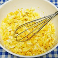 ととろ＆めい's cooksnap of when they made ゆで卵を簡単に潰すやり方.