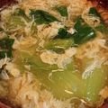 ＹUM！'s cooksnap of when they made 卵ふわふわ♡チンゲン菜の中華スープ.