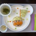 クックGOVASQ☆'s cooksnap of when they made こどもの日に！アンパンマン兜プレート☆.