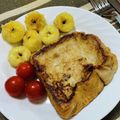 そやじ's cooksnap of when they made クルミゴールドのフレンチトースト焼バナナ.