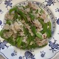 トラビスくんママ♡'s cooksnap of when they made 豚バラとピーマンの塩ガーリック炒め.