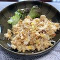 chi−ちゃん's cooksnap of when they made さつま揚げチャーハン.