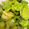 やよい・M's cooksnap of when they made そら豆の素揚げ(フライビーンズ).