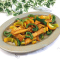 Satoco❋'s cooksnap of when they made 簡単！ピーマンと薩摩揚げの甘辛カレー炒め.