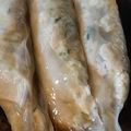 カクヨ's cooksnap of when they made 大きな餃子♪.