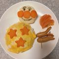 クックGMLE12☆'s cooksnap of when they made ｱﾝﾊﾟﾝﾏﾝ＆鯉のぼりの節句ﾌﾟﾚｰﾄ.