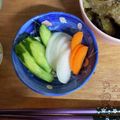 糖質OFF✿聖紫花✿'s cooksnap of when they made 超簡単！液体塩こうじで野菜の浅漬け.