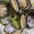 クックBLTENE☆'s cooksnap of when they made キャベツがポイント♡　あさりの酒蒸し.