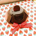 あやちん０８１６'s cooksnap of when they made チョコドームケーキ♪(チョコムース入り).