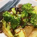 ウチルミ's cooksnap of when they made 超簡単　ブロッコリーのごま塩炒め.
