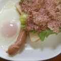クックZTZ10H☆'s cooksnap of when they made 簡単10分！朝食にコンビーフトースト✨.