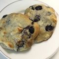 文鳥love's cooksnap of when they made 超簡単　ブルーベリーチーズスコーン.