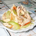ladyoscar's cooksnap of when they made 鶏ささみとセロリのわさび酢和え.
