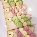 ♡YKitchen♡'s cooksnap of when they made 子供の日♡こいのぼりのサンドイッチ風.