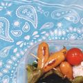 canelé032's cooksnap of when they made お弁当に❤ハートのウインナー【キャラ弁】.