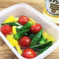 horseland's cooksnap of when they made オクラとミニトマトのフレッシュピクルス.