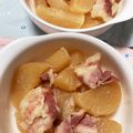 猫のミイヤ's cooksnap of when they made 大根とベーコンの煮物.