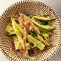るんマリ's cooksnap of when they made ブロッコリーの茎としらす茗荷の和え物.